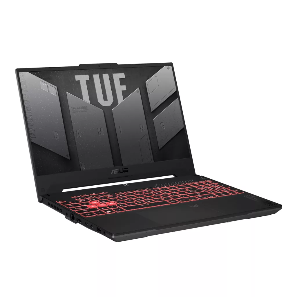 لپ تاپ 15.6 اینچ ایسوس مدل TUF Gaming A15 (2024) FA507UI-LP034W-R9 8945HS-24GB DDR5 5600MHz-1TB SSD-RTX4070 8GB-FHD 144Hz-W - کاستوم شده