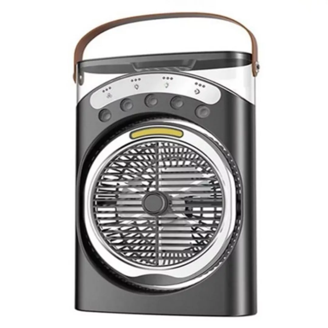 پنکه شارژی مدل مه پاش LED دار YT M 2052 ظرفیت 3600 میلی آمپر ساعت