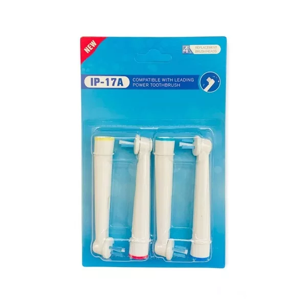 سری یدک مسواک برقی مدل IP-17A بسته 4 عددی