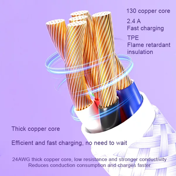 کابل تبدیل USB-C مدل PD27W طول 1 متر