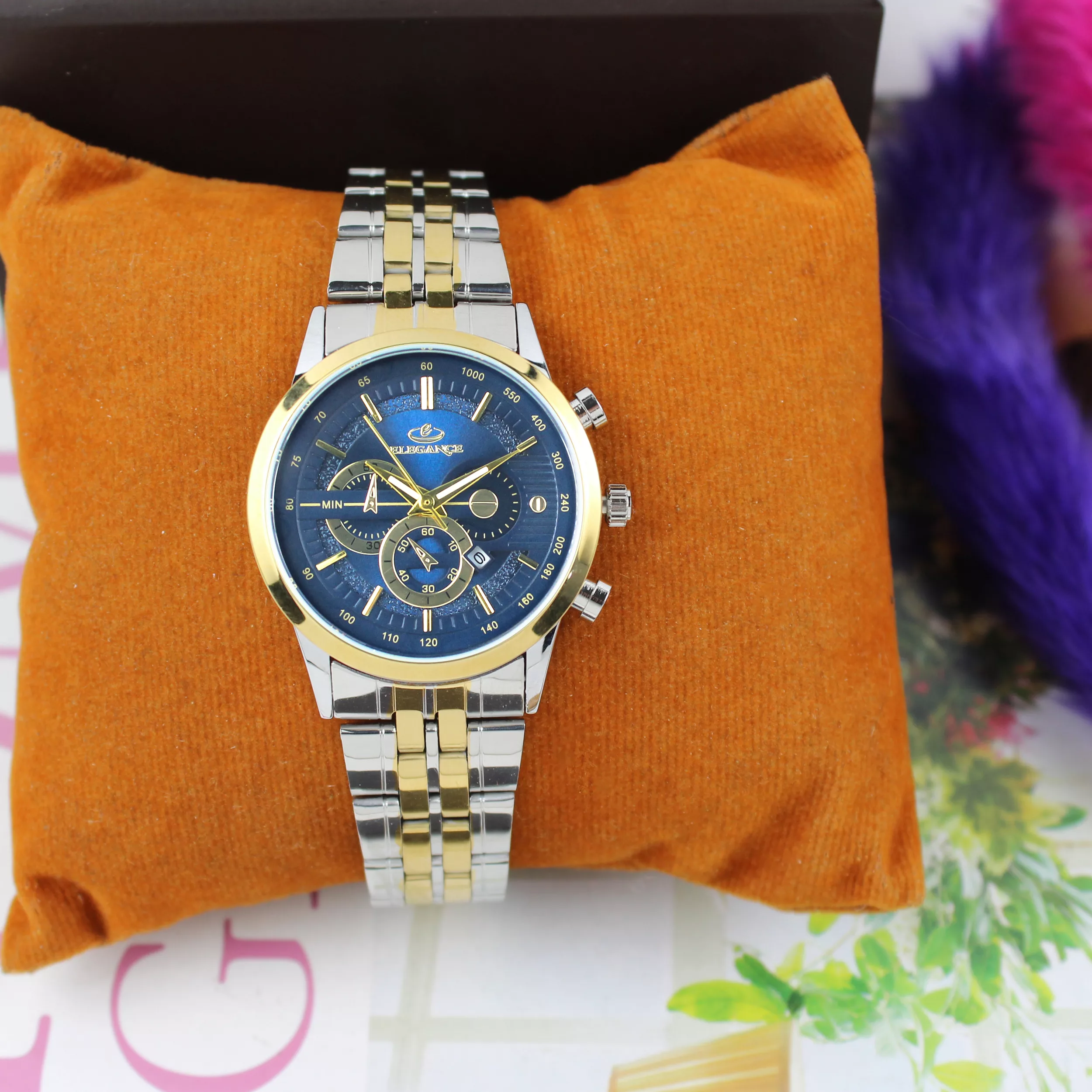 ساعت مچی عقربه‌ای کوارتز زنانه الگانس مدل EZDOAJ9841