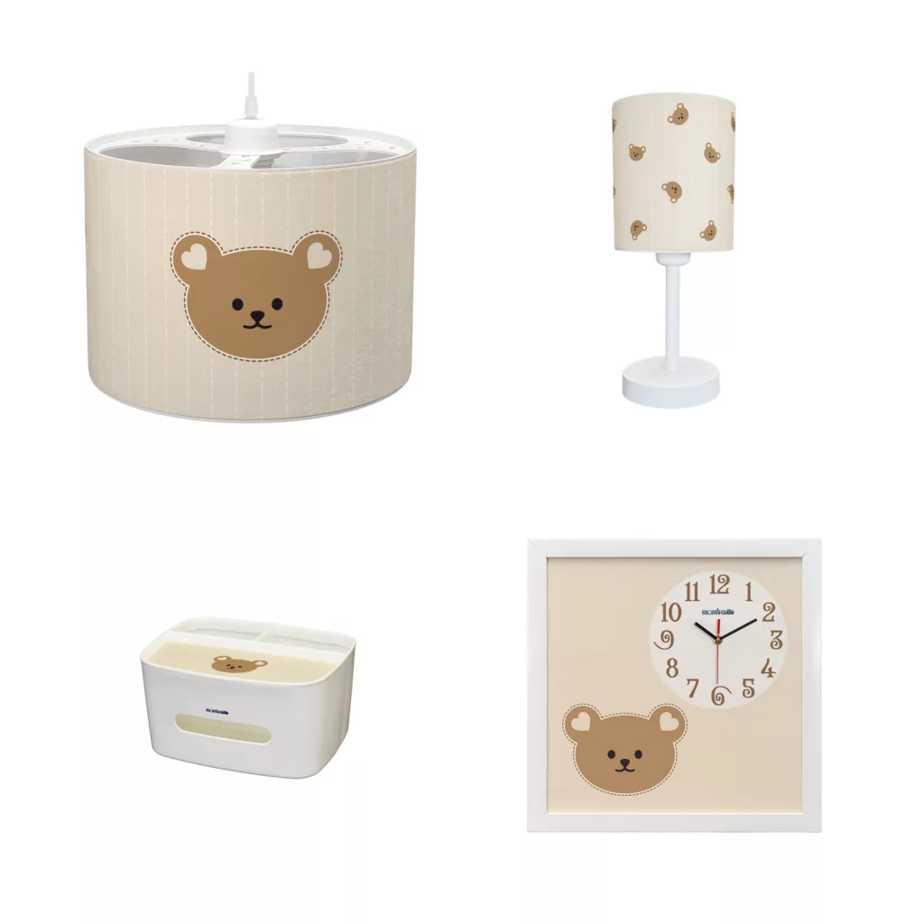 ست لوستر کودک مامز کیوتی مدل PL-96 بسته 4 عددی