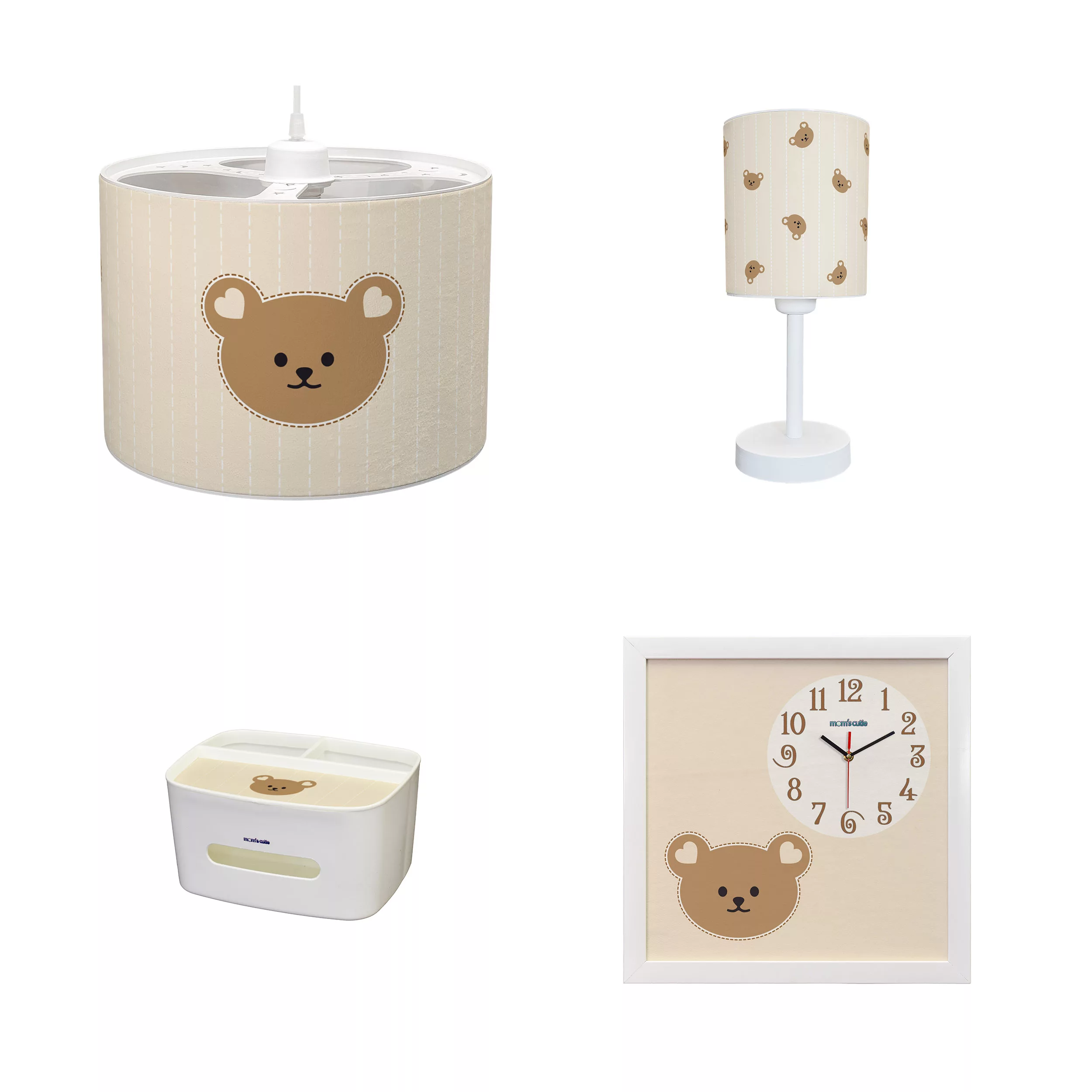 ست لوستر کودک مامز کیوتی مدل PL-96 بسته 4 عددی