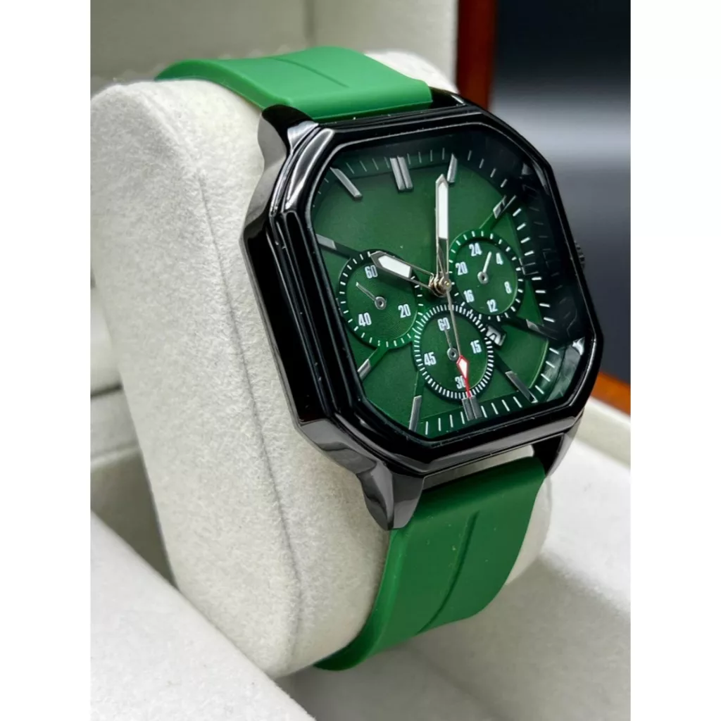 ساعت مچی عقربه ای مدل کوارتز تک موتوره بند پیو کد 1.5