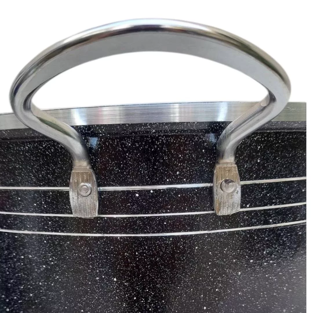 سرویس قابلمه و تابه تفلون ۷ پارچه مدل eco