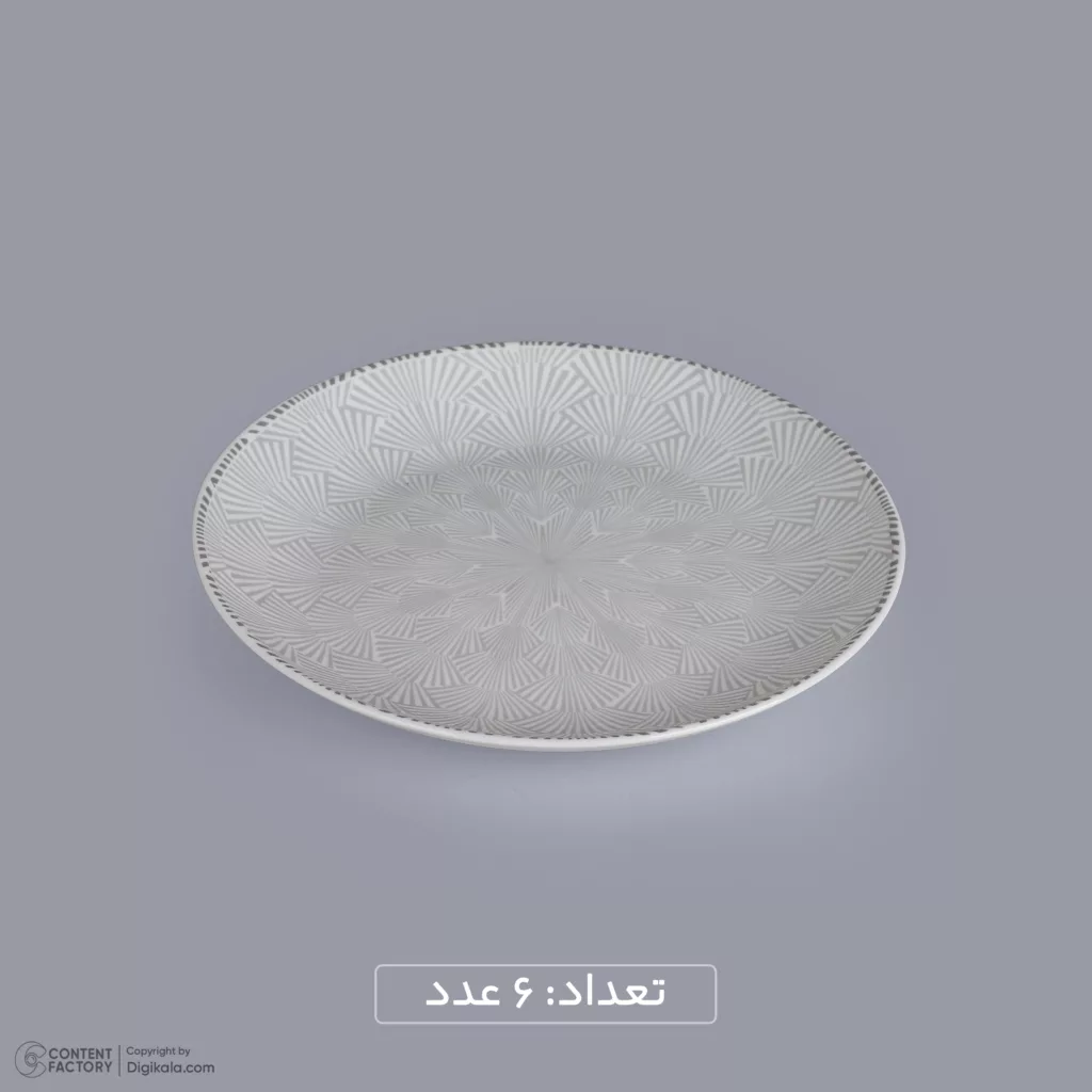 سرویس غذاخوری 26 پارچه 6 نفره گلدن اوپال مدل دیوالی طرح آنجل