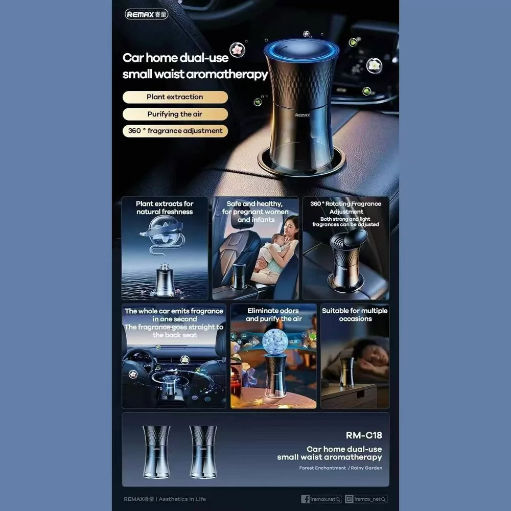 خوشبو کننده هوا خودرو ریمکس مدل RM-C18