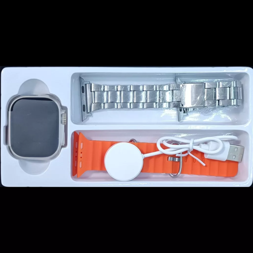 ساعت هوشمند ۴۹ میلیمتری مفیت پلاس مدل  ME17 ULTRA3 با بند فلزی و سیلیکونی