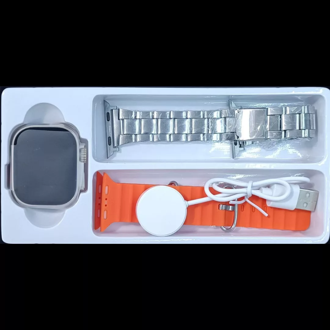 ساعت هوشمند ۴۹ میلیمتری مفیت پلاس مدل  ME17 ULTRA3 با بند فلزی و سیلیکونی