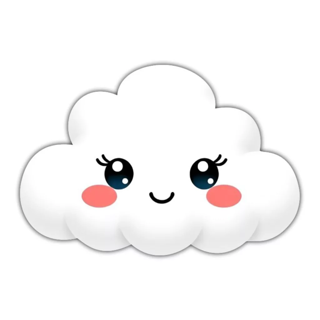 چراغ خواب اتاق کودک مدل ابر کد LU056