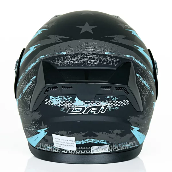 کلاه کاسکت دی ای وان مدل فک متحرک عینکدار کد DA_K101