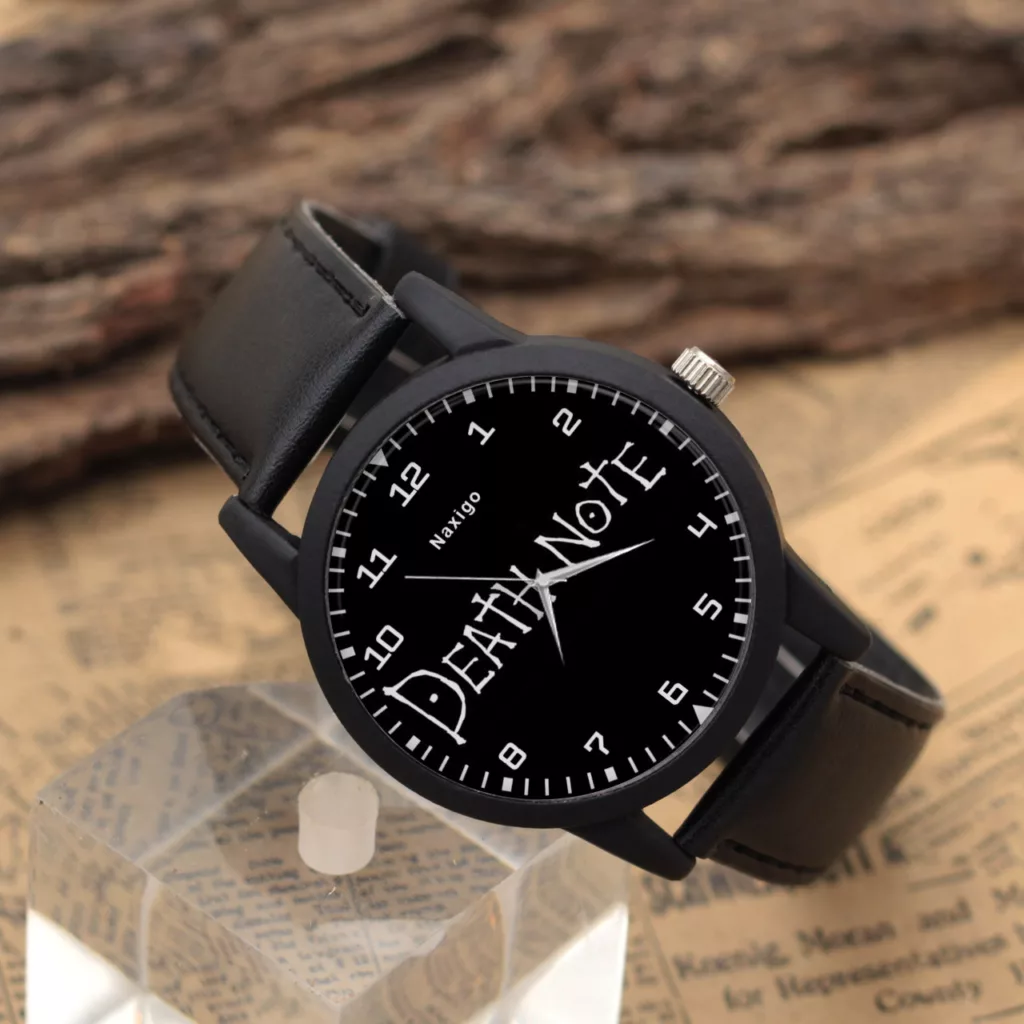 ساعت مچی عقربه ای ناکسیگو مدل انیمه Death Note کد LF6791
