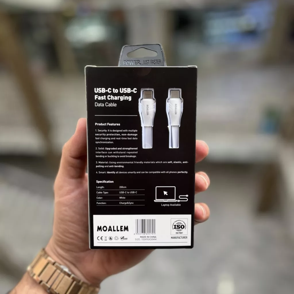 کابل USB-C معلم مدل Galaxy A54  طول 2 متر