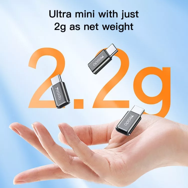 مبدل لایتنینگ به USB-C یسیدو مدل GS22