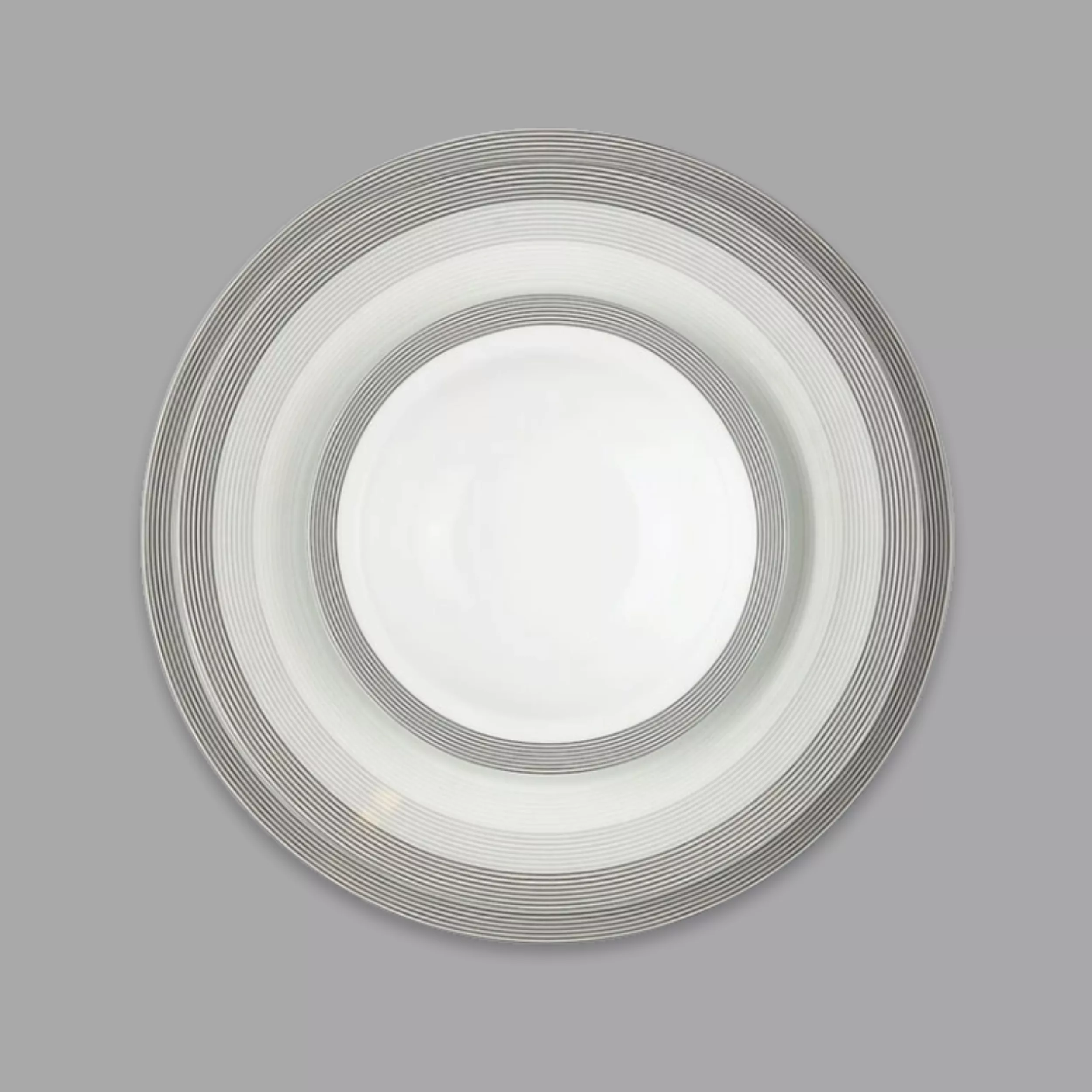 سرویس غذاخوری 28 پارچه 6 نفر چینی زرین ایران مدل Silver Liner Top Grade