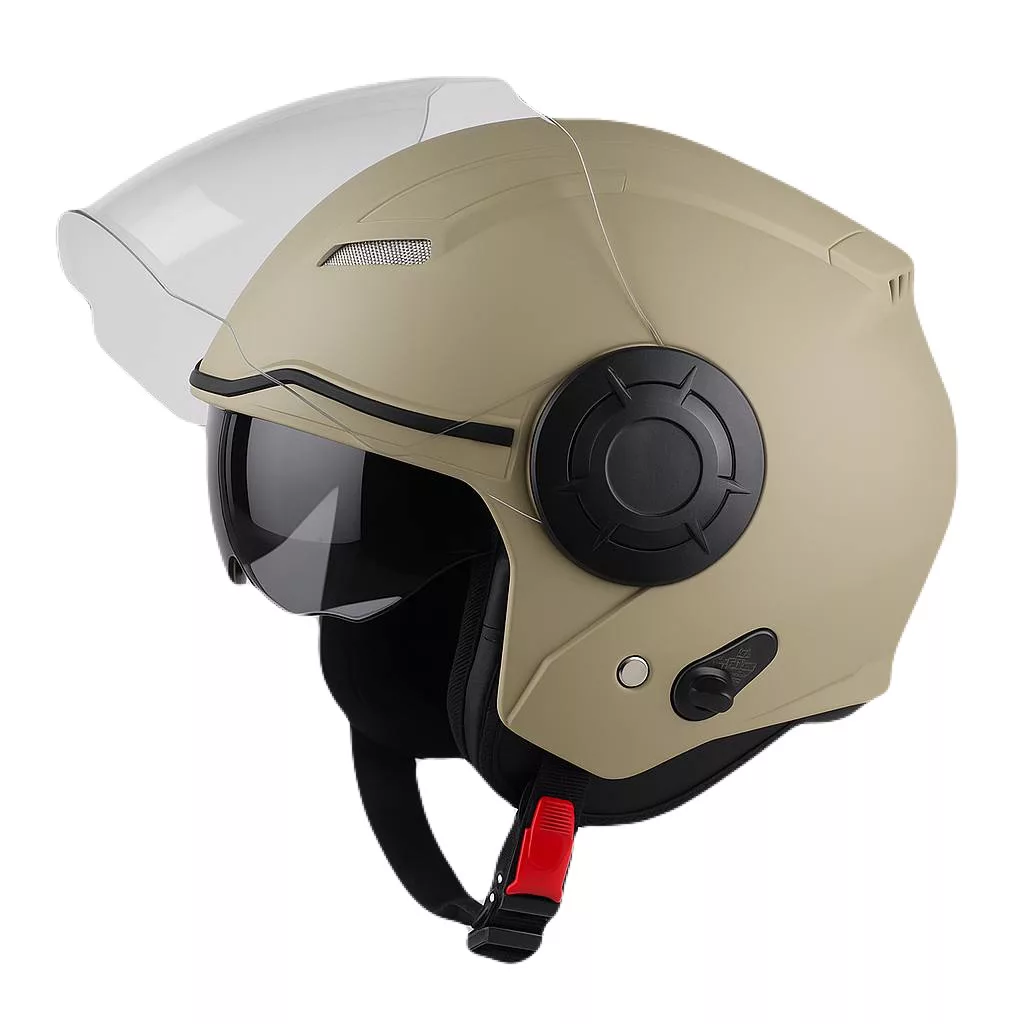 کلاه کاسکت بدون‌چانه استیل برد مدل SBH31D