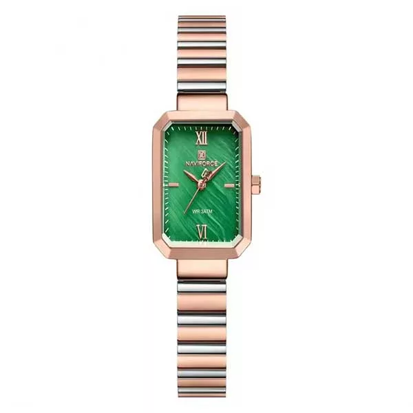 ساعت مچی عقربه‌ای کوارتز زنانه نیوی فورس مدل NF5050RGGN