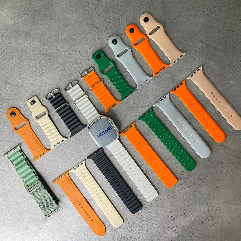 ساعت هوشمند 2.05 اینچی ویسمی مدل WS-X20ULTRA3 با بند سیلیکونی