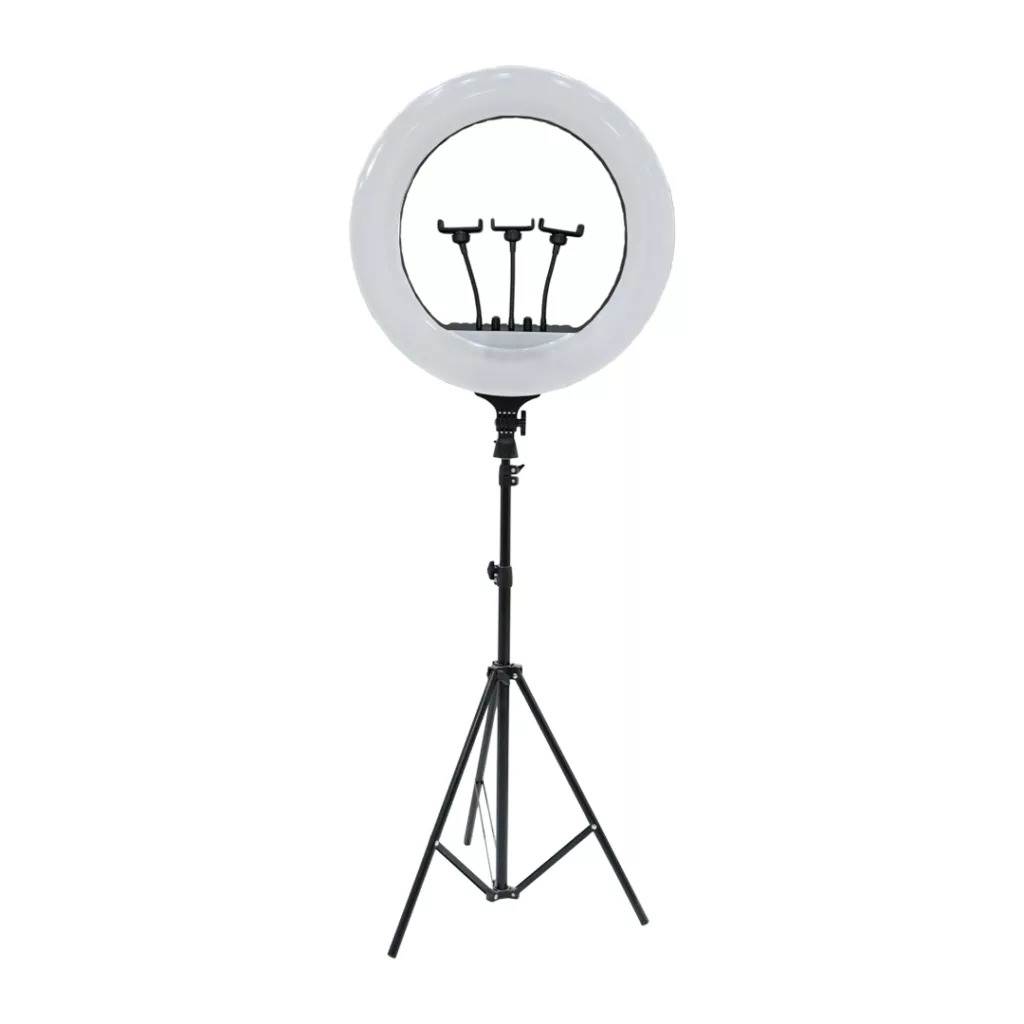 رینگ لایت  مدل RL-21 Ring Light به همراه سه پایه