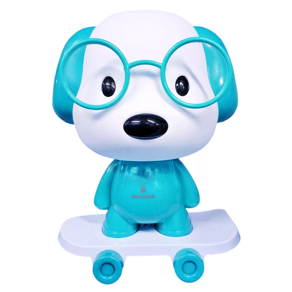 چراغ خواب اتاق کودک مدل snoopy اسکیت سوار