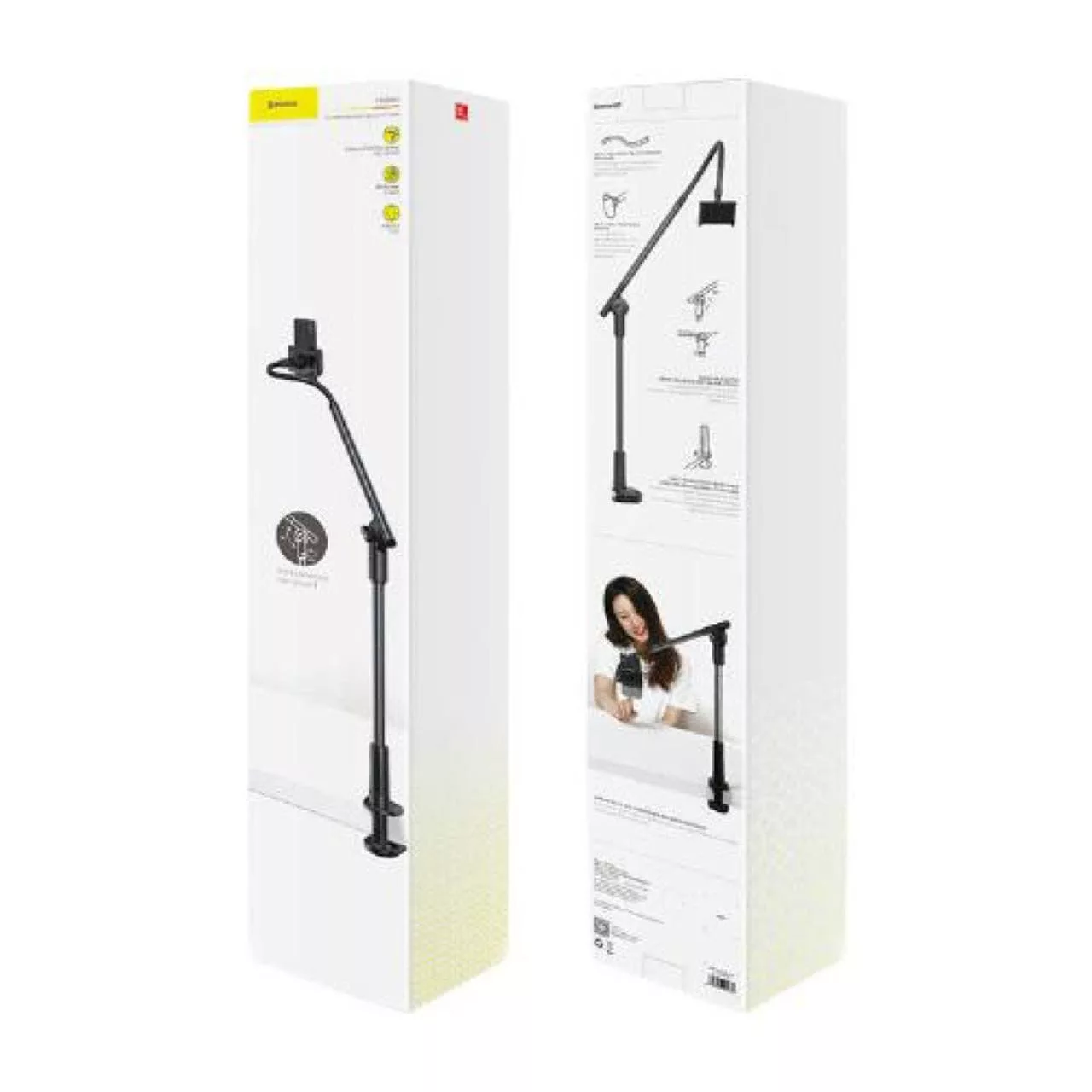 پایه نگهدارنده گوشی موبایل و تبلت بیسوس مدل Sulr-Os