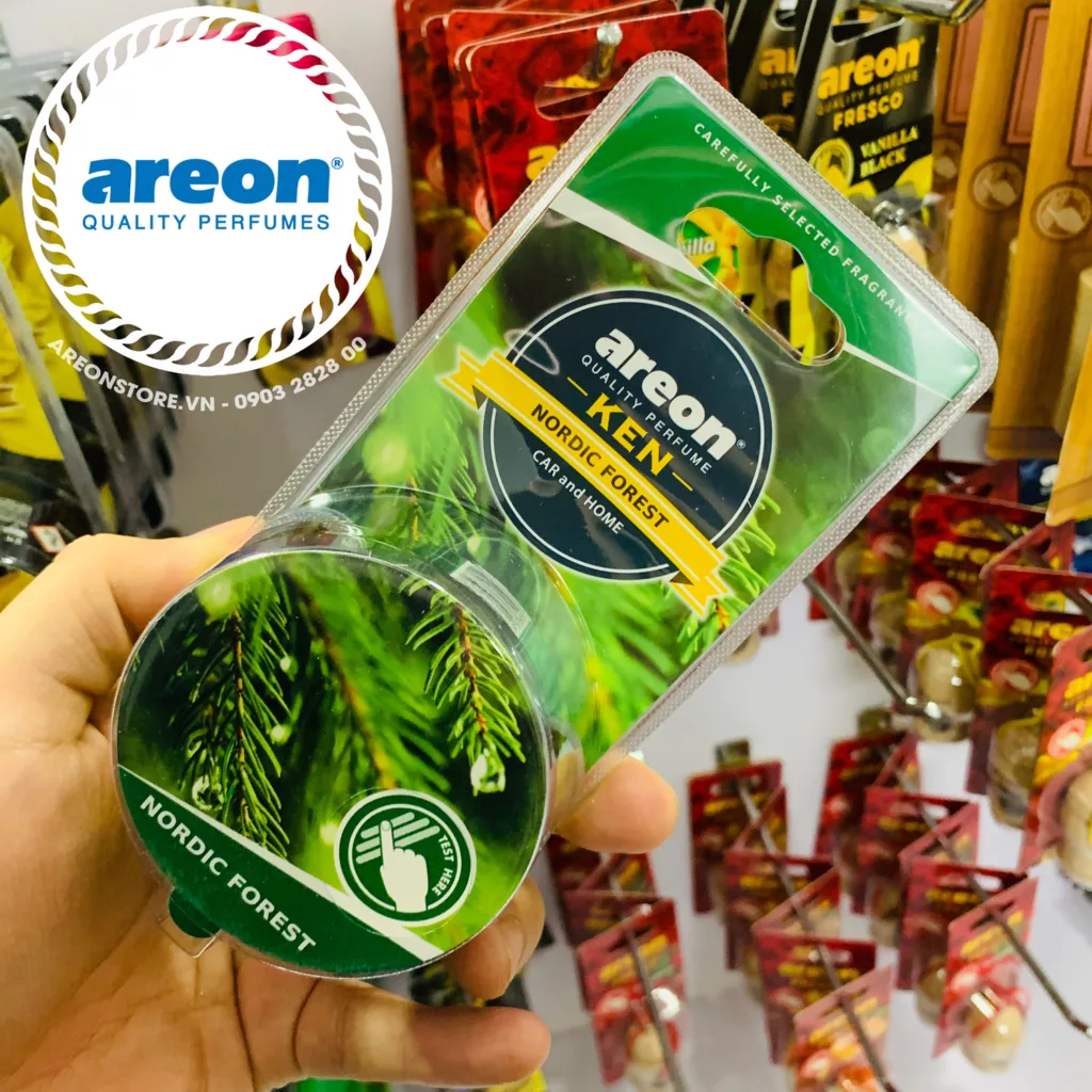 خوشبو کننده خودرو آرئون مدل Ken Nordic Forest