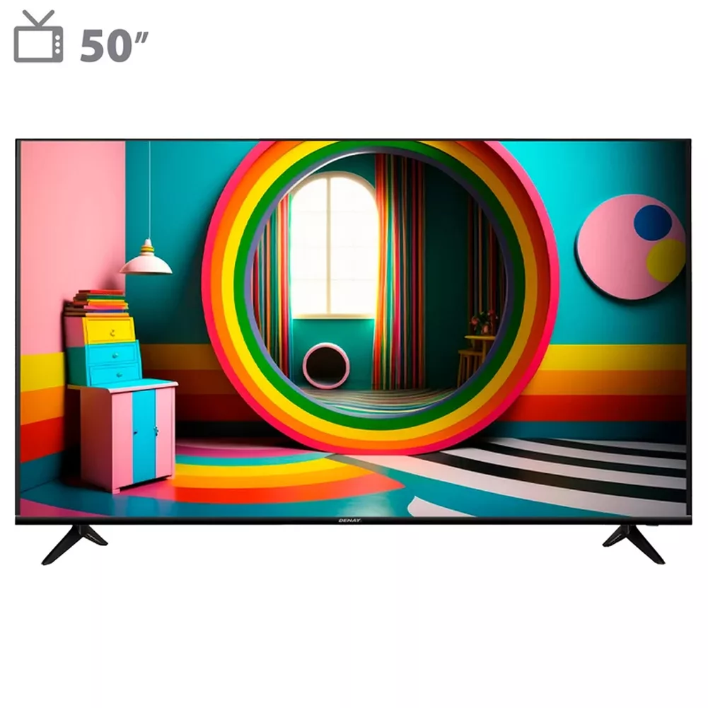 تلویزیون 50 اینچ کیو ال ای دی هوشمند دنای مدل MC – 50 A4Q2