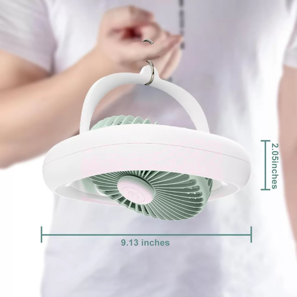 فن رومیزی مدل Multi Functional Fan ظرفیت 4000 میلی‌آمپر ساعت