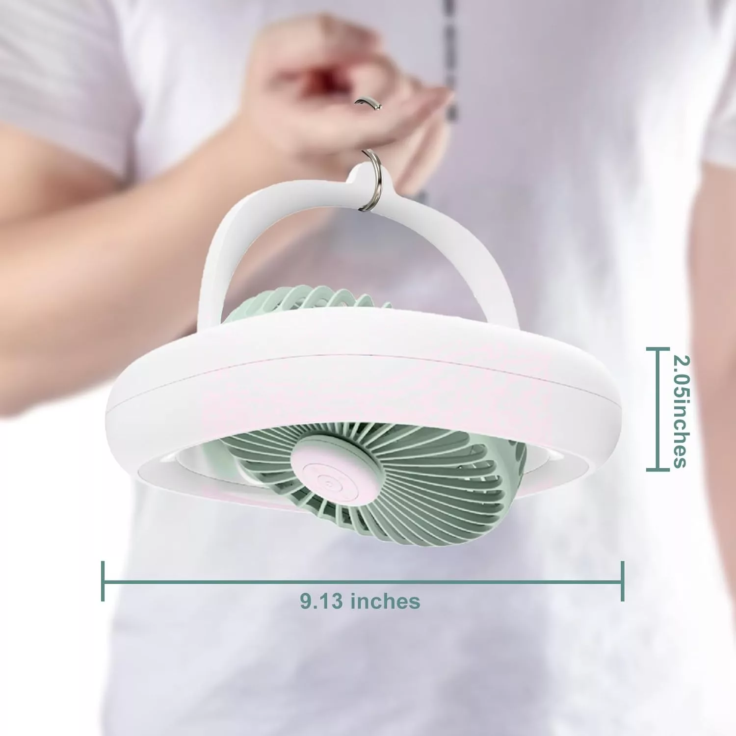 فن رومیزی مدل Multi Functional Fan ظرفیت 4000 میلی‌آمپر ساعت