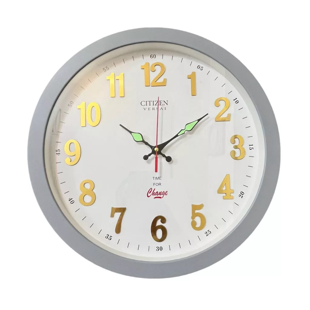 ساعت دیواری سیتی زن مدل پلکسی گرد