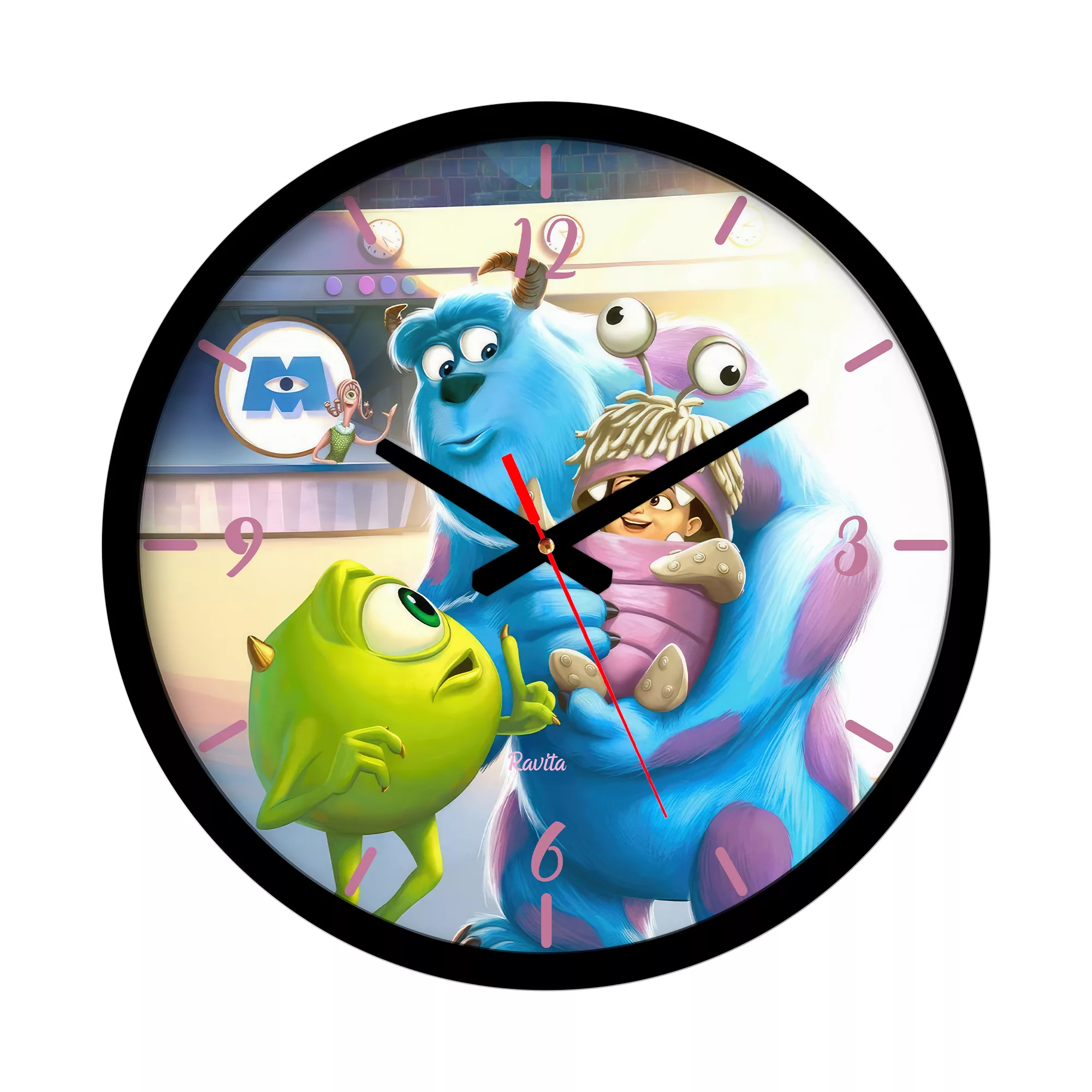 ساعت دیواری کوارتز راویتا مدل سالیوان کد 3550