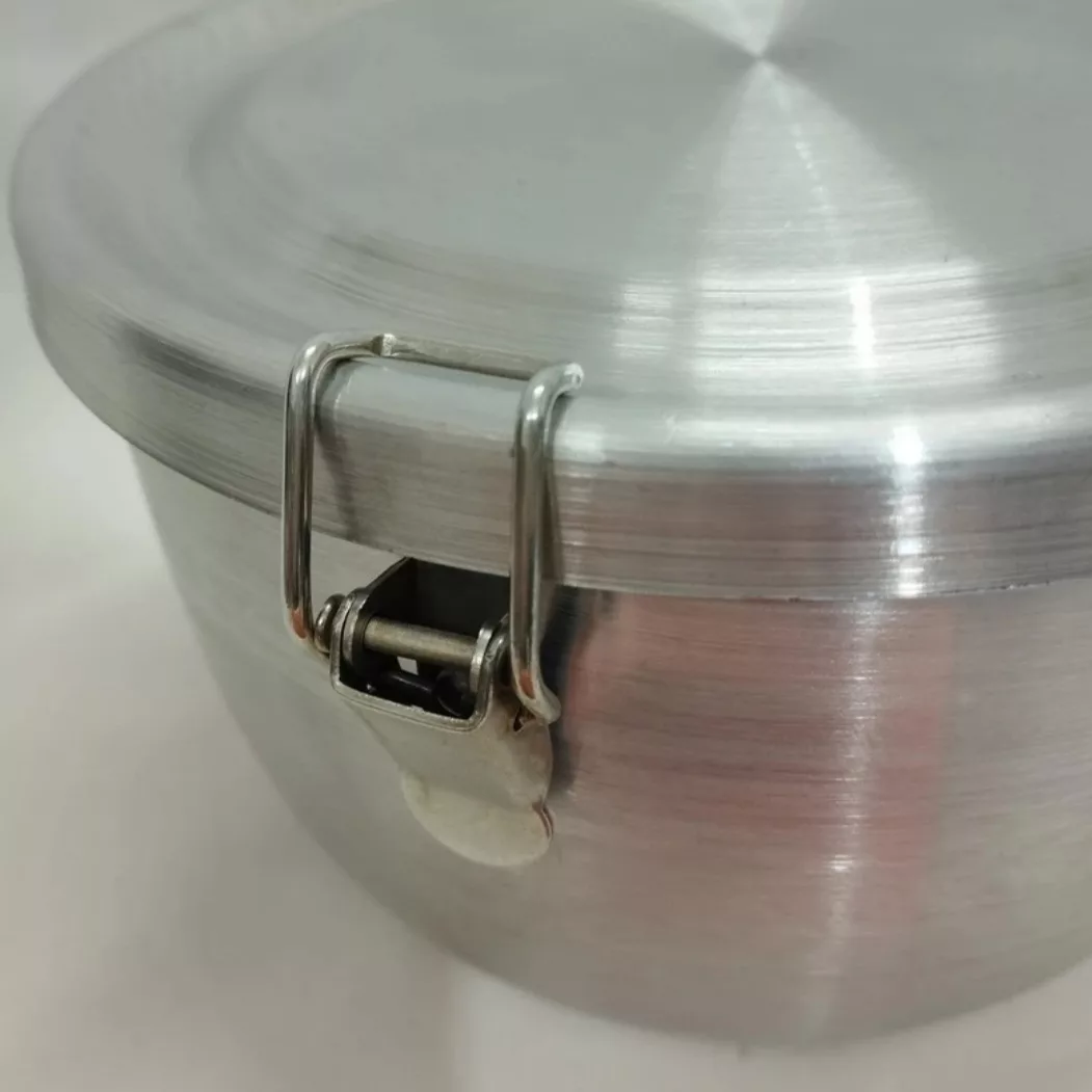 ظرف سفری نقره فام آلومین مدل 2 طبقه کد A001