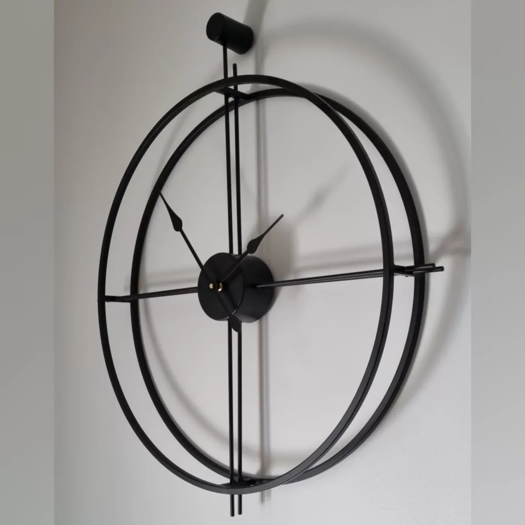 ساعت دیواری مدل فلزی کد D460