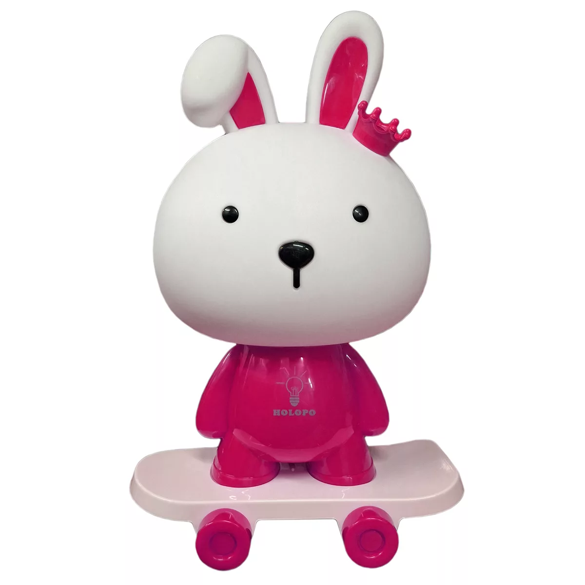 چراغ خواب اتاق کودک مدل خرگوش اسکیت سوار