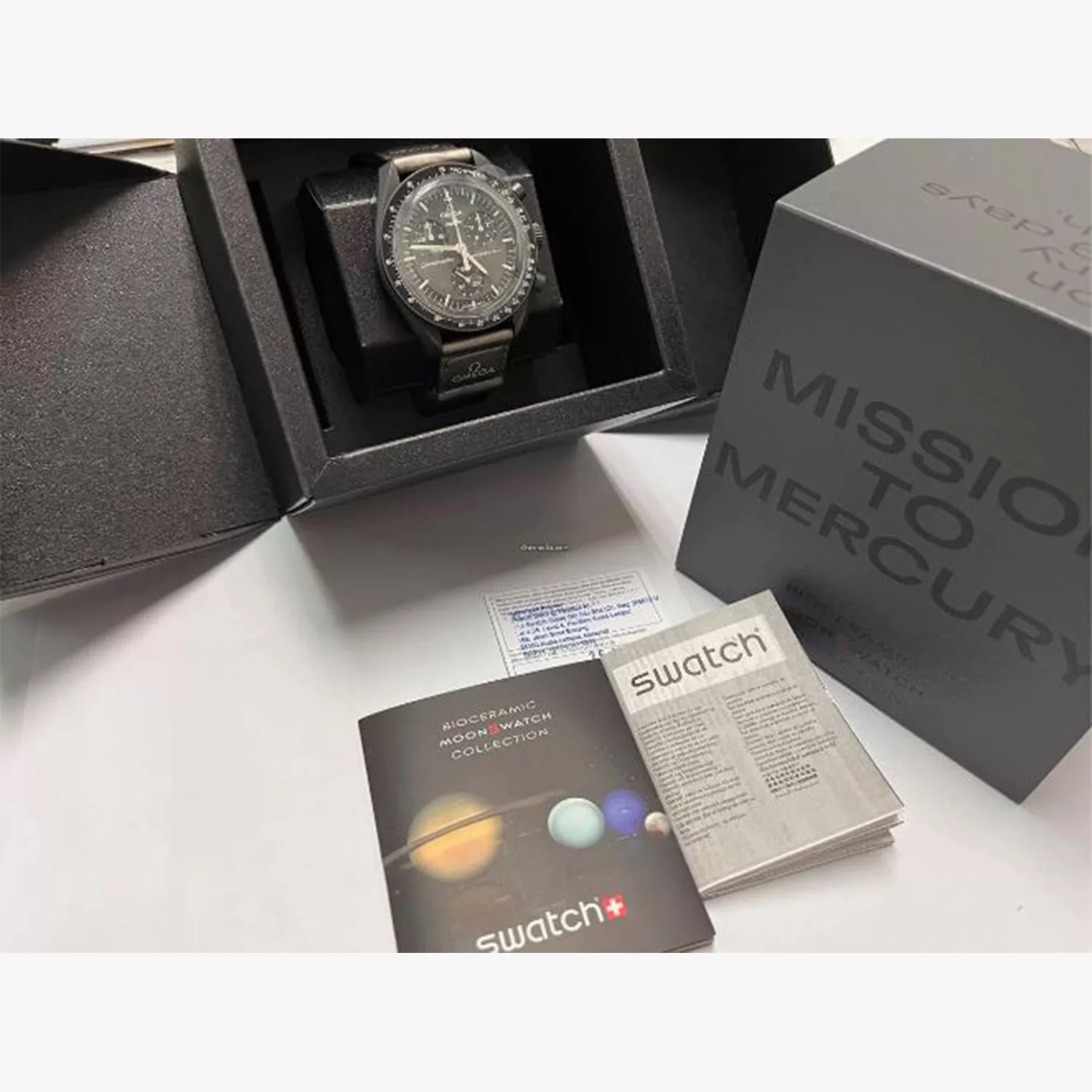 ساعت مچی عقربه ای مدل mision to mercury