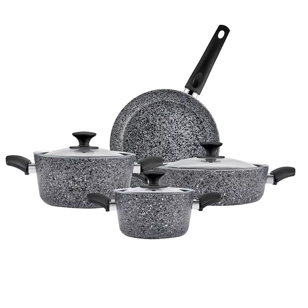 سرویس پخت و پز 7 پارچه کاراجا مدل Gray Rock