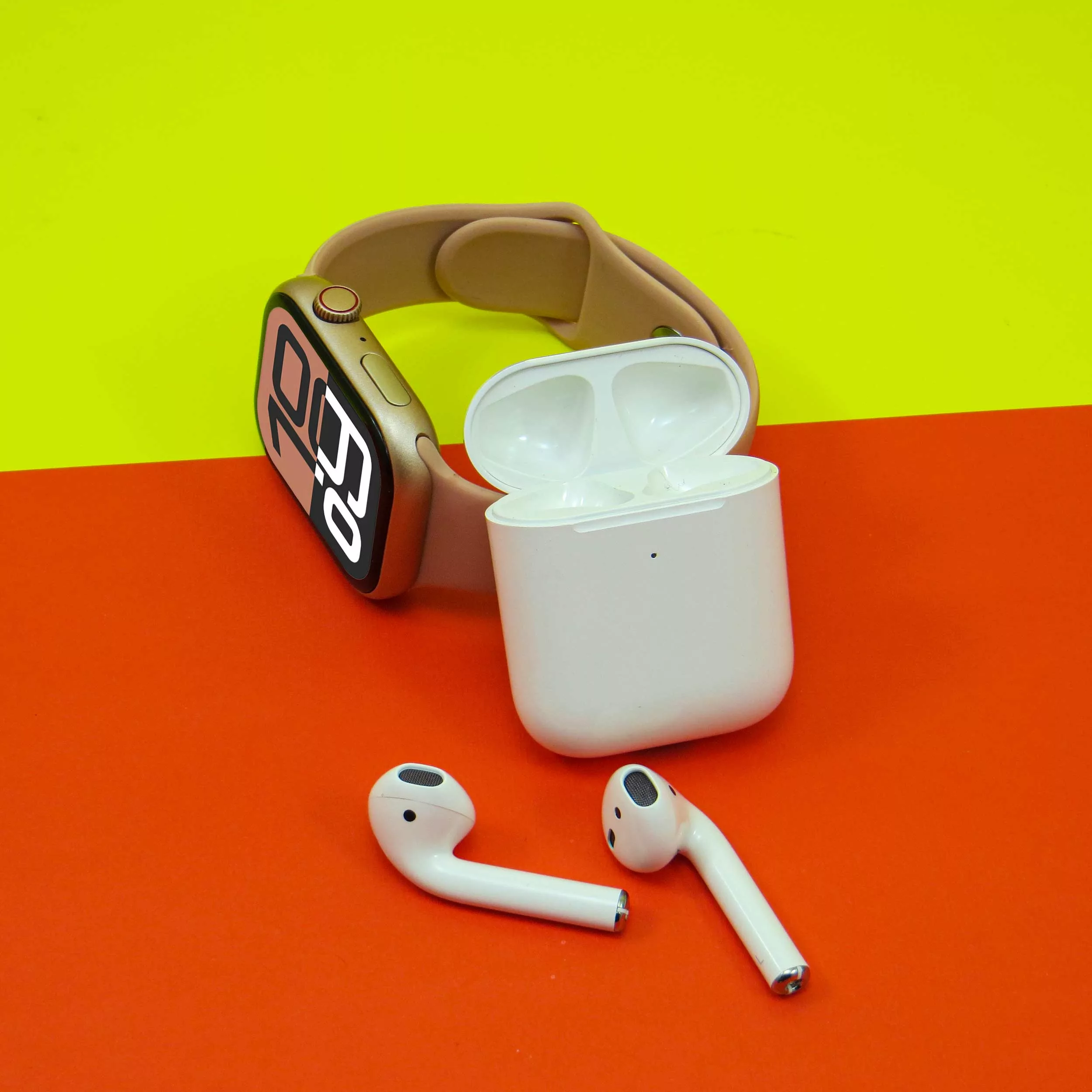 ساعت هوشمند ورنا مدل W46 MAX به همراه هندزفری   ایرپاد