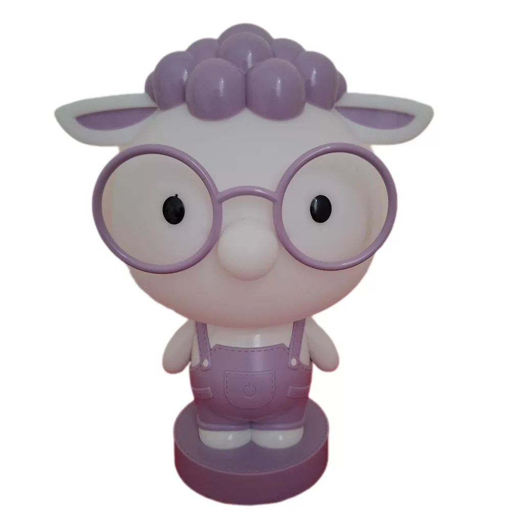 چراغ خواب اتاق کودک مدل گوسفند عینکی