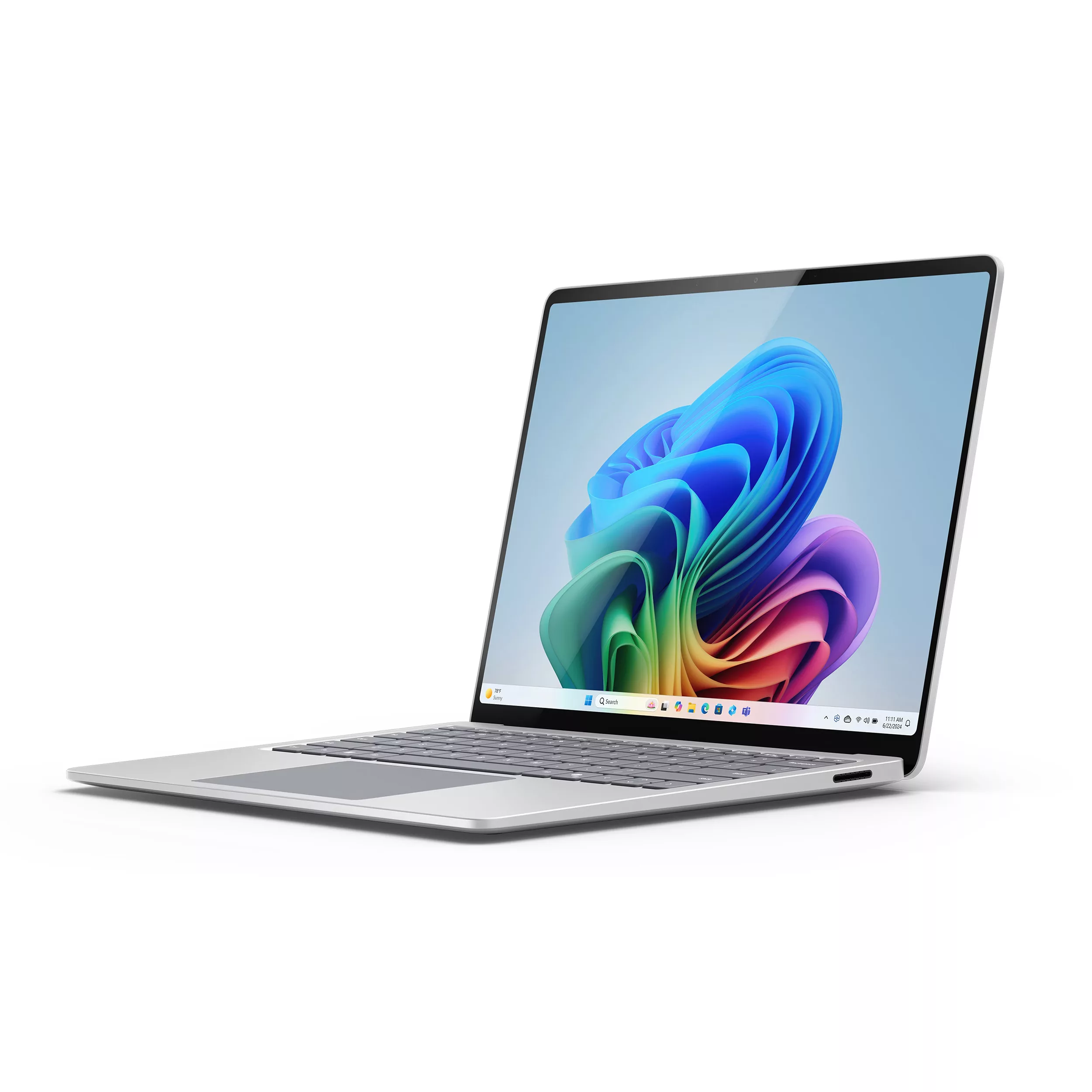 لپ تاپ 13.8 اینچی مایکروسافت مدل Surface Laptop 7 Copilot Plus PC-Snapdragon X Elite-16GB LPDDR5x-512GB SSD-Touch