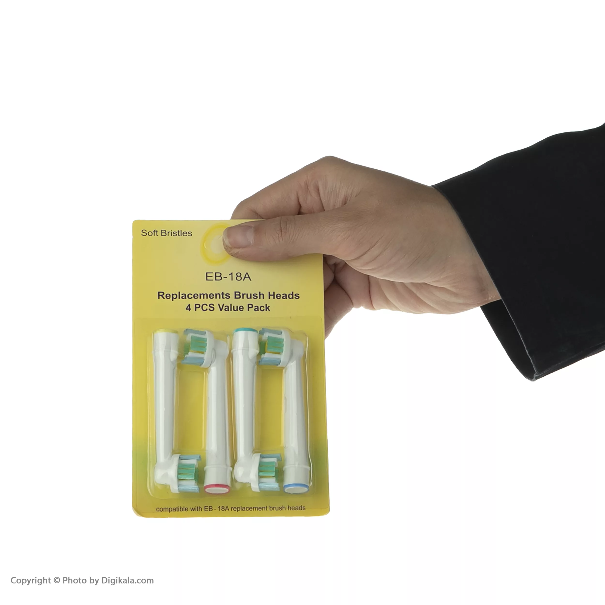 سری یدک مسواک برقی مدل EB-18A بسته 4 عددی