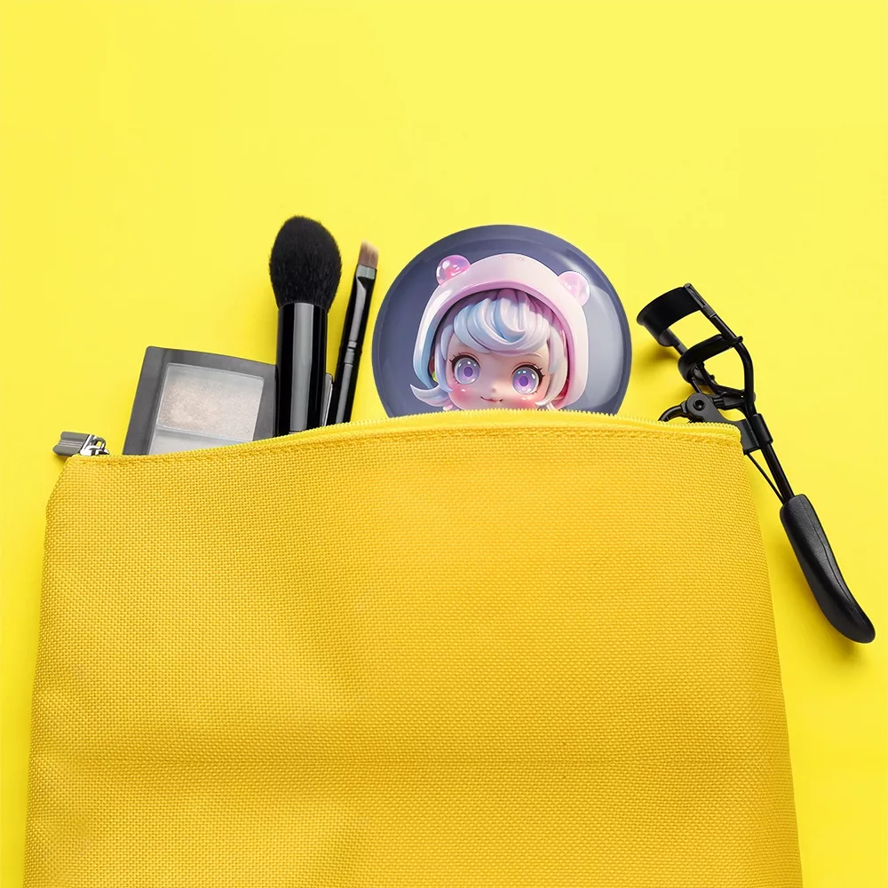 آینه جیبی خندالو مدل دخترانه کد 28816