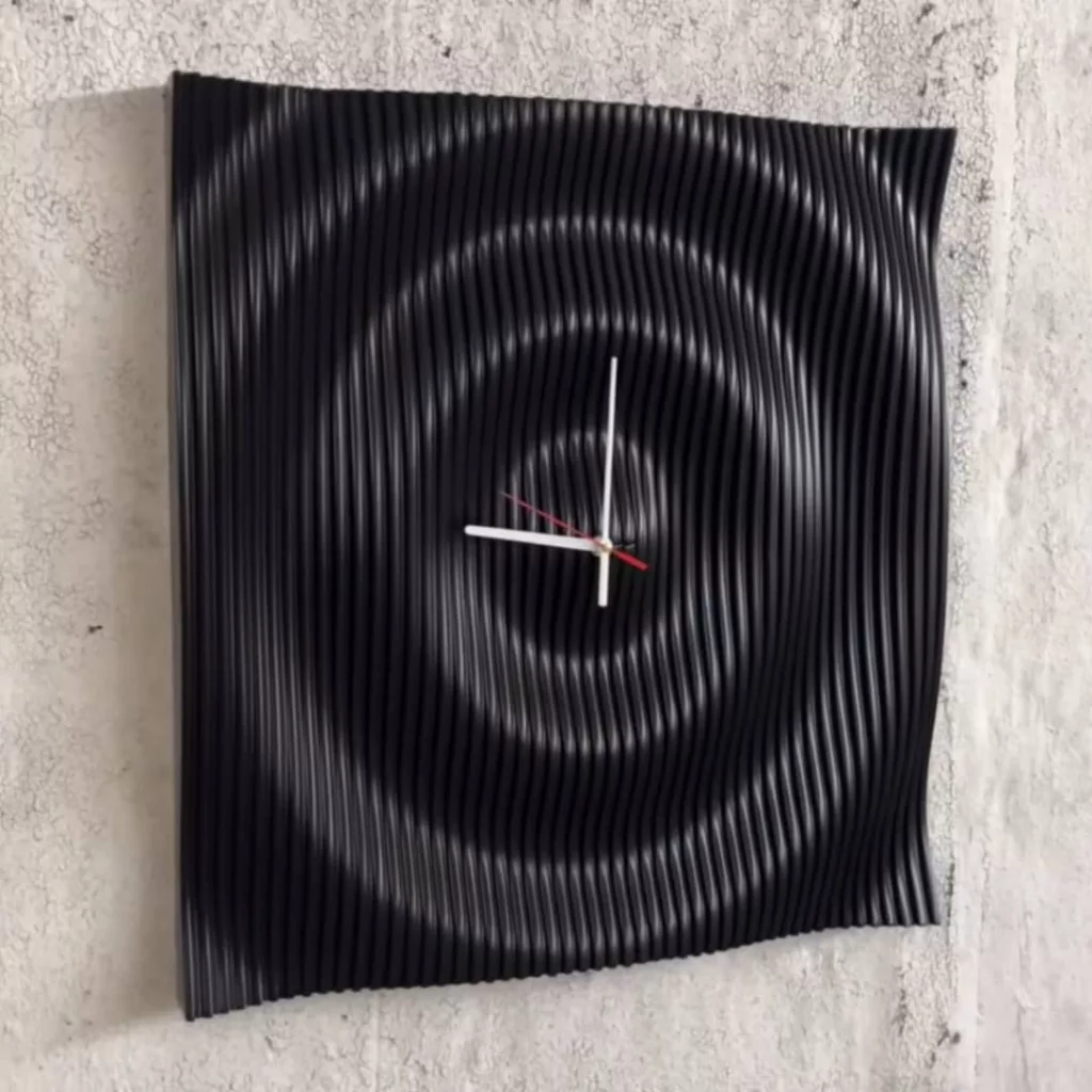 ساعت دیواری کوارتز مدل پارامتریک دامجی