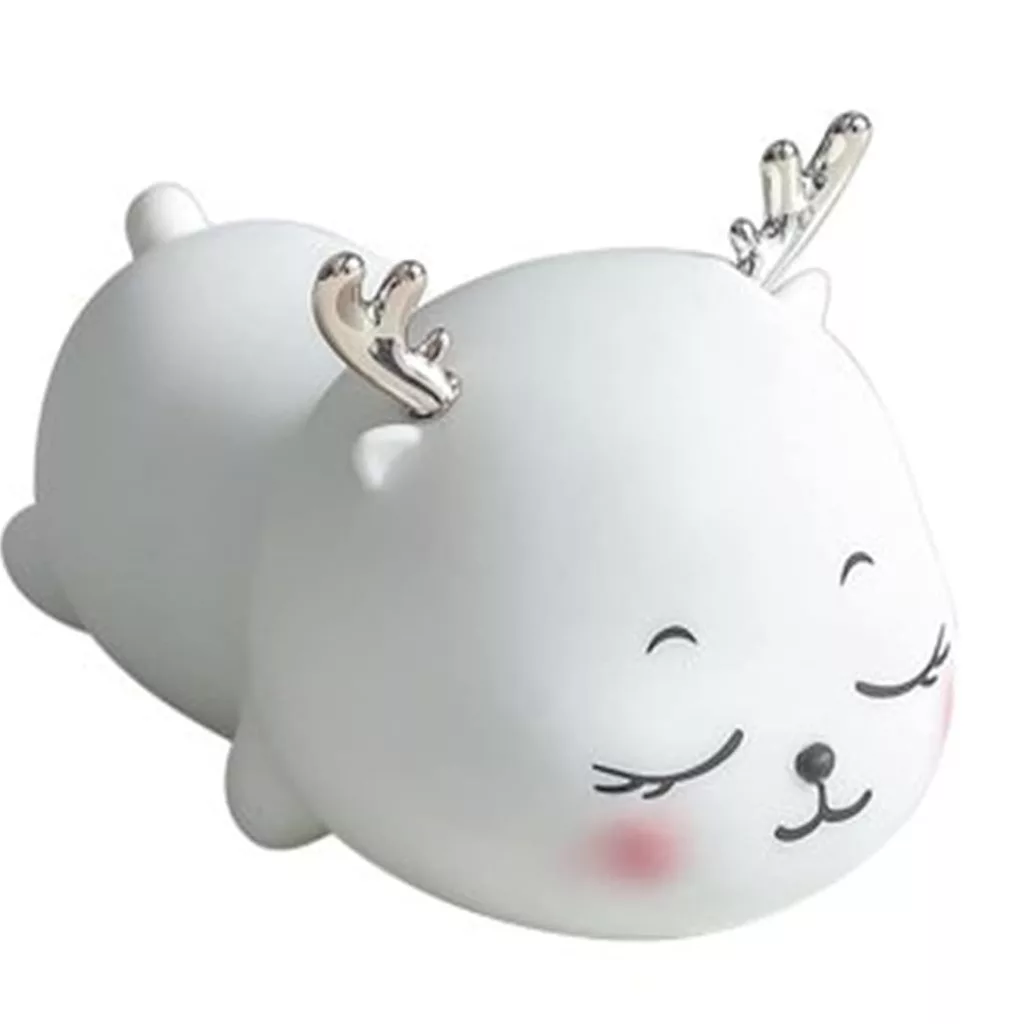 چراغ خواب کودک مدل سیلیکونی طرح خرگوش کد 1-2