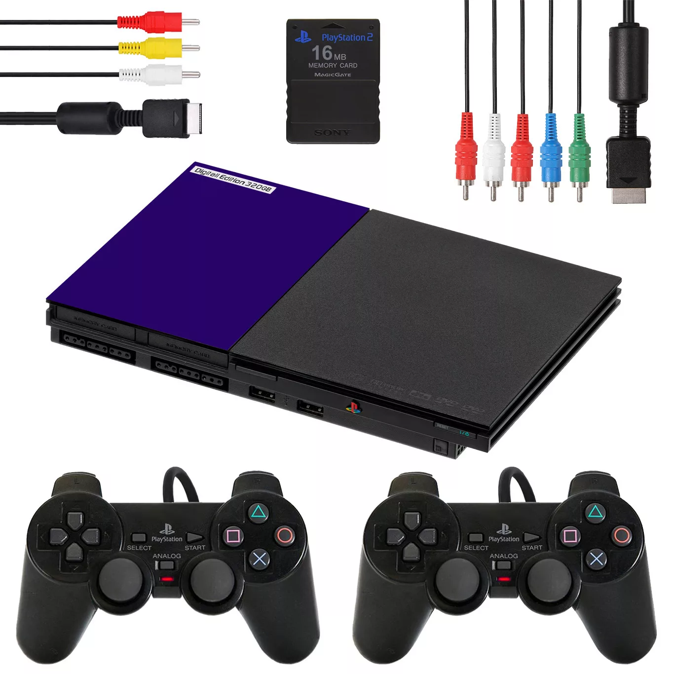 کنسول بازی مدل PlayStation 2 Digital Premium FE ظرفیت 320 گیگابایت