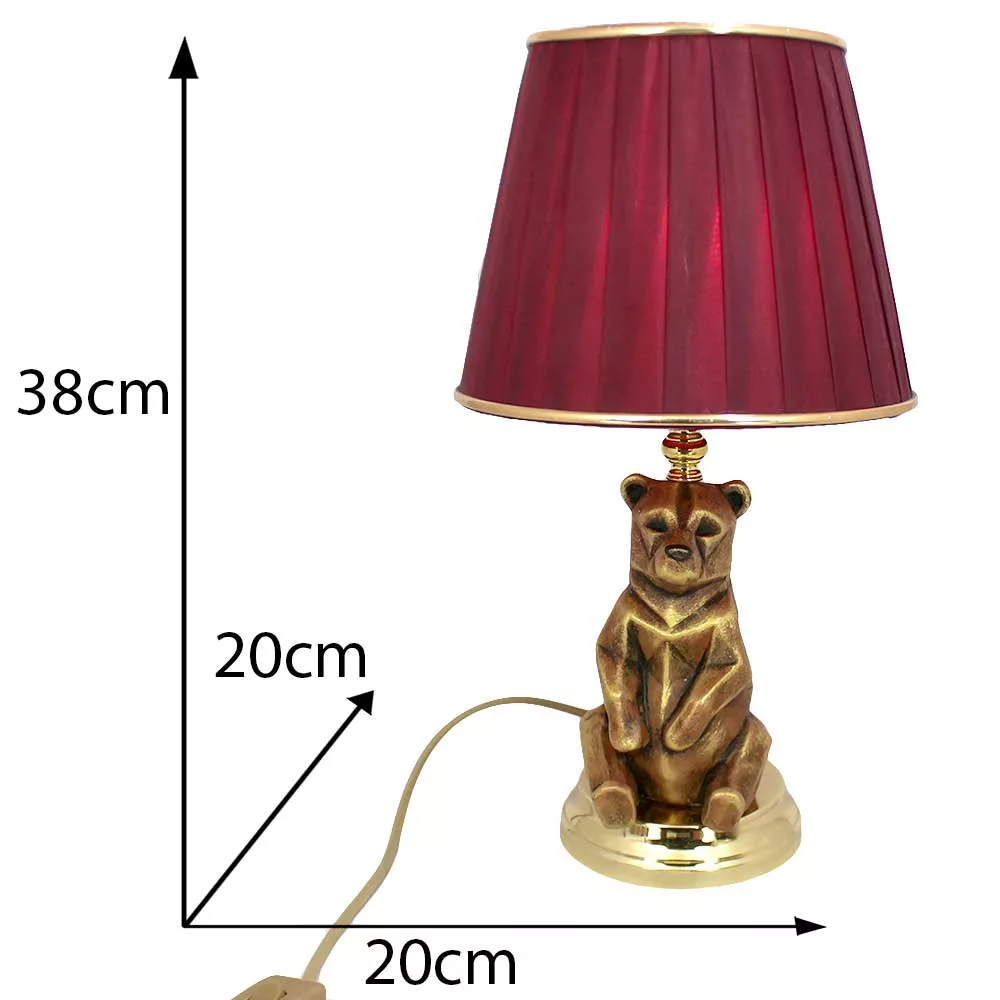 آباژور کودک مدل خرسی