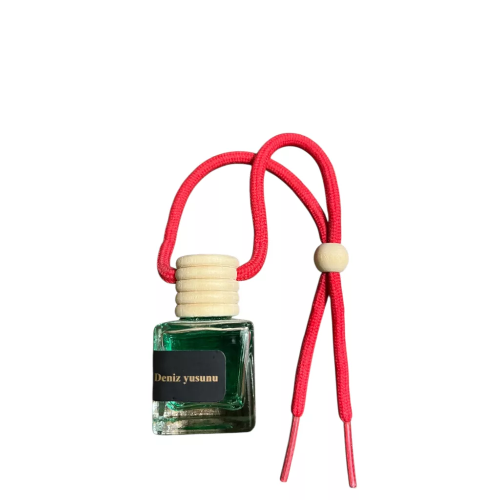 خوشبوکننده خودرو رومِرون مدل آویزی با رایحه جلبک دریایی حجم 8 میلی لیتر