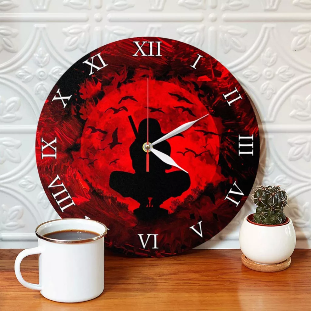 ساعت دیواری طرح نینجا کد 1351