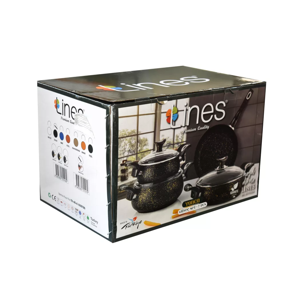 سرویس پخت و پز 7 پارچه لینس مدل Guves