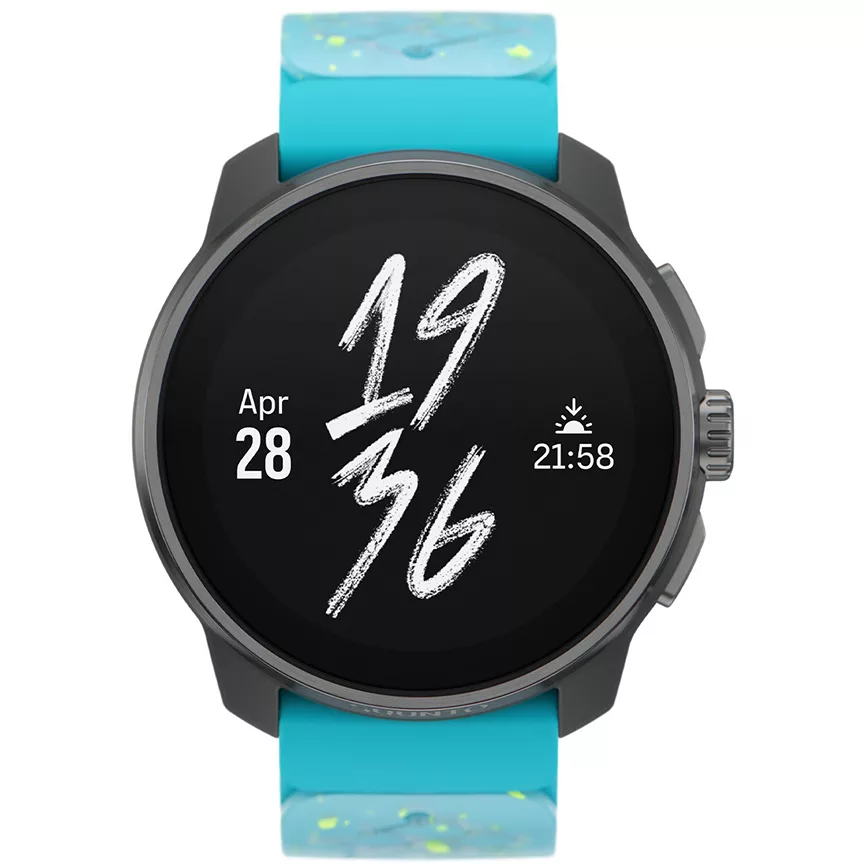 ساعت هوشمند 45 میلی متری سونتو مدل Race S Titanium کد SS051153000 بند سیلیکونی