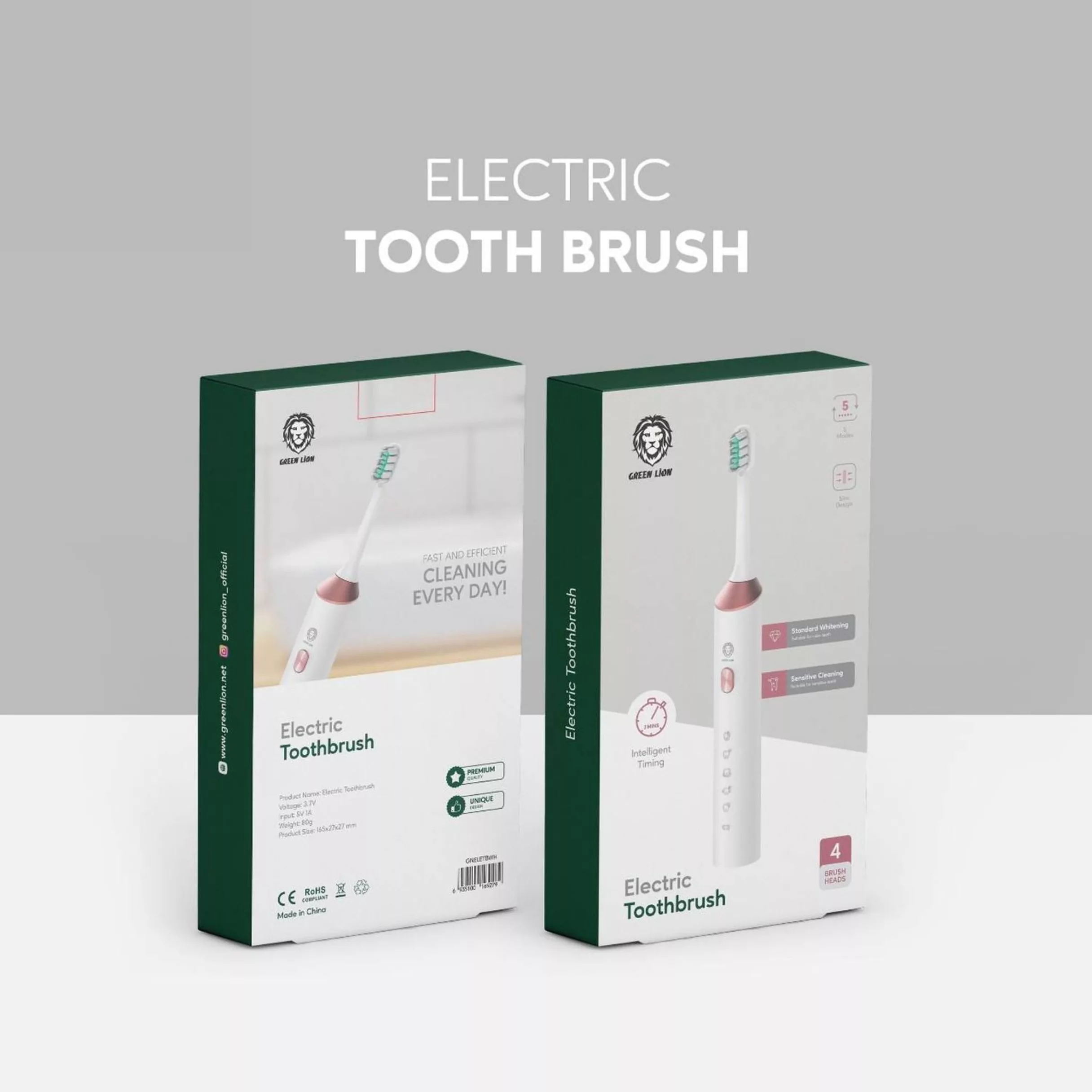 مسواک برقی گرین لاین مدل Sensetive Zahn